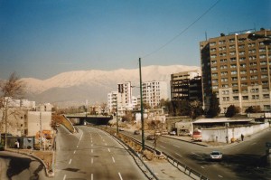 Strasse in Tehran
